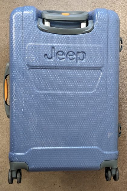 JEEP suitcase teeth & zip repair - Image 5