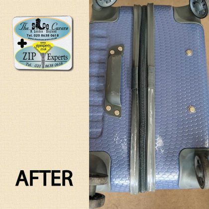 JEEP suitcase teeth & zip repair - Image 3