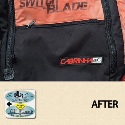 CABRINHA SWITCH BLADE Kite surf bag corroded zip repair - Image 5