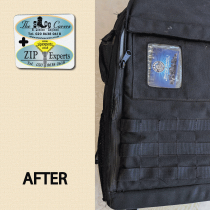 PORTA BRACE backpack Patch on zip tape - Image 2